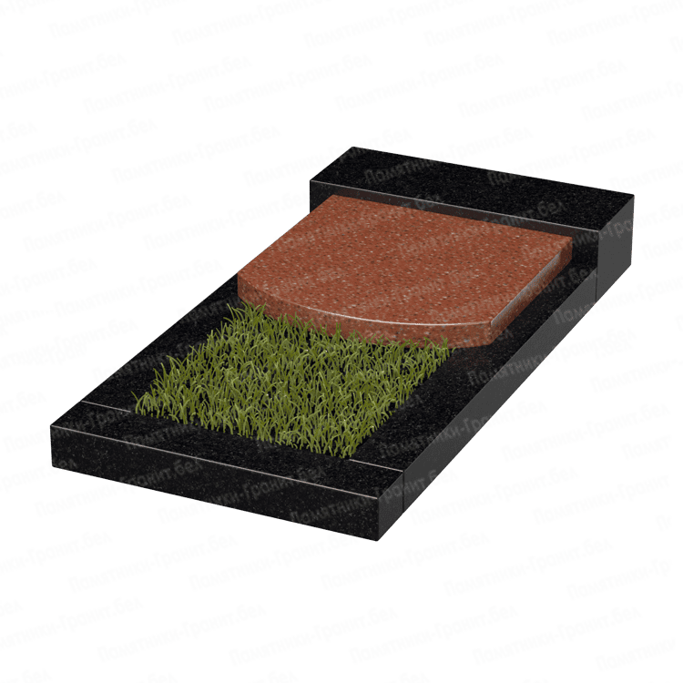 Гранитный цветник в Новополоцк фото