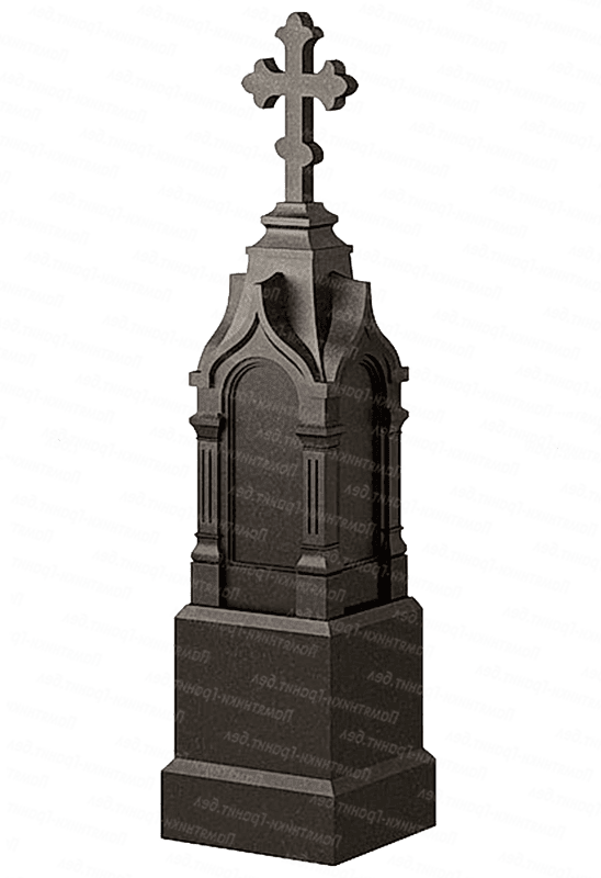 Памятник с крестом в Новополоцк на могилу фото