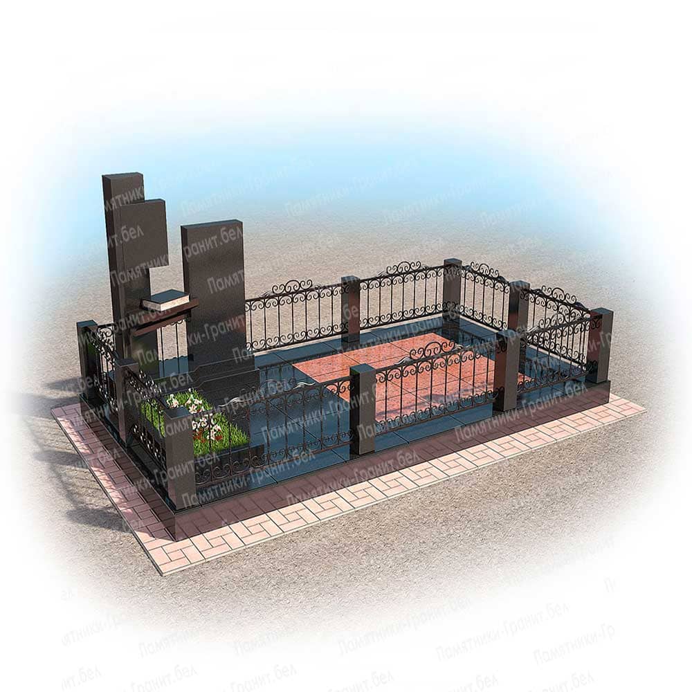 Гранитный памятник в Новополоцк фото