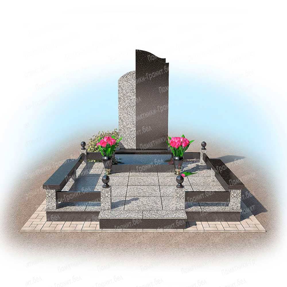 Гранитный памятник в Новополоцк фотография