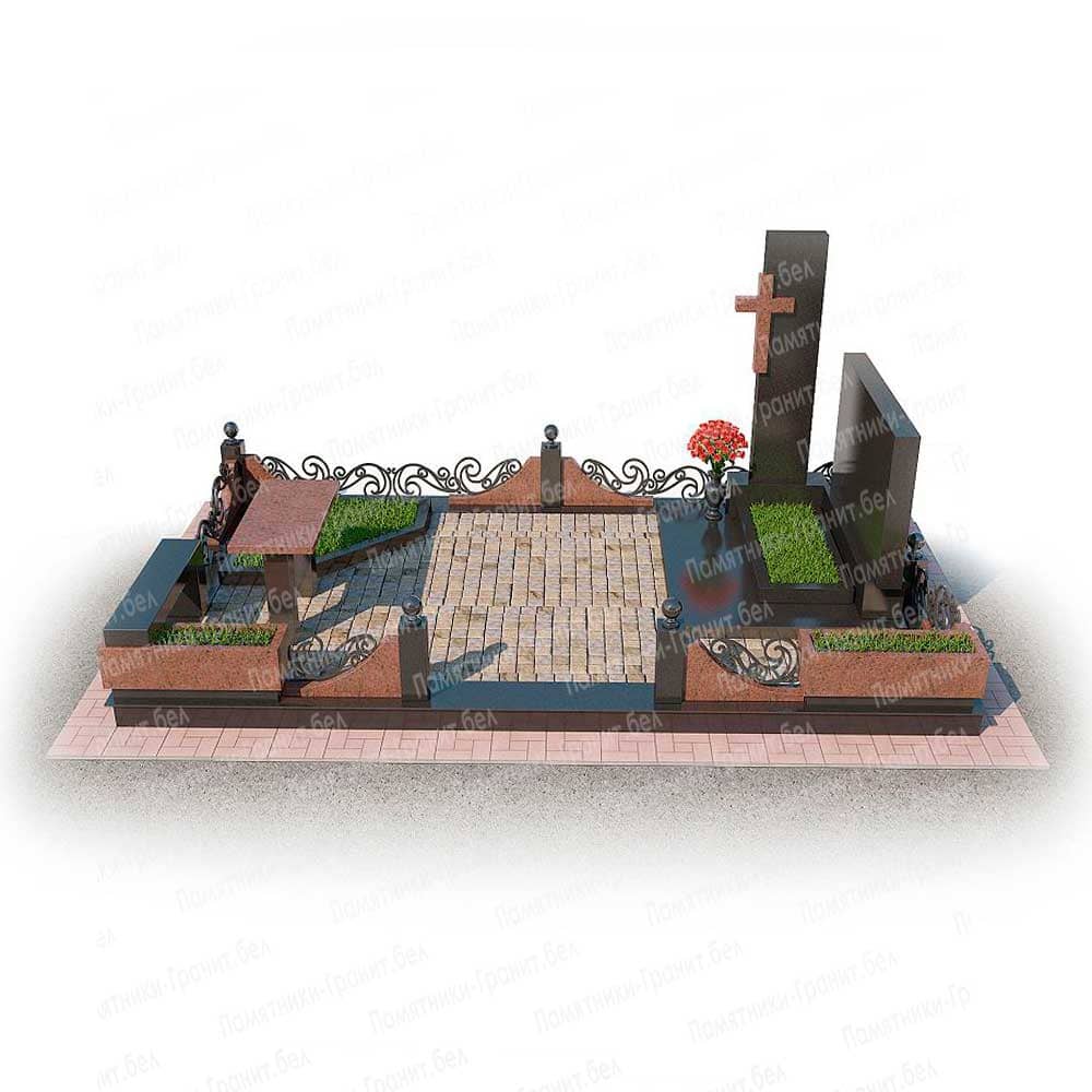 Двойные памятники в Новополоцк на могилу фото