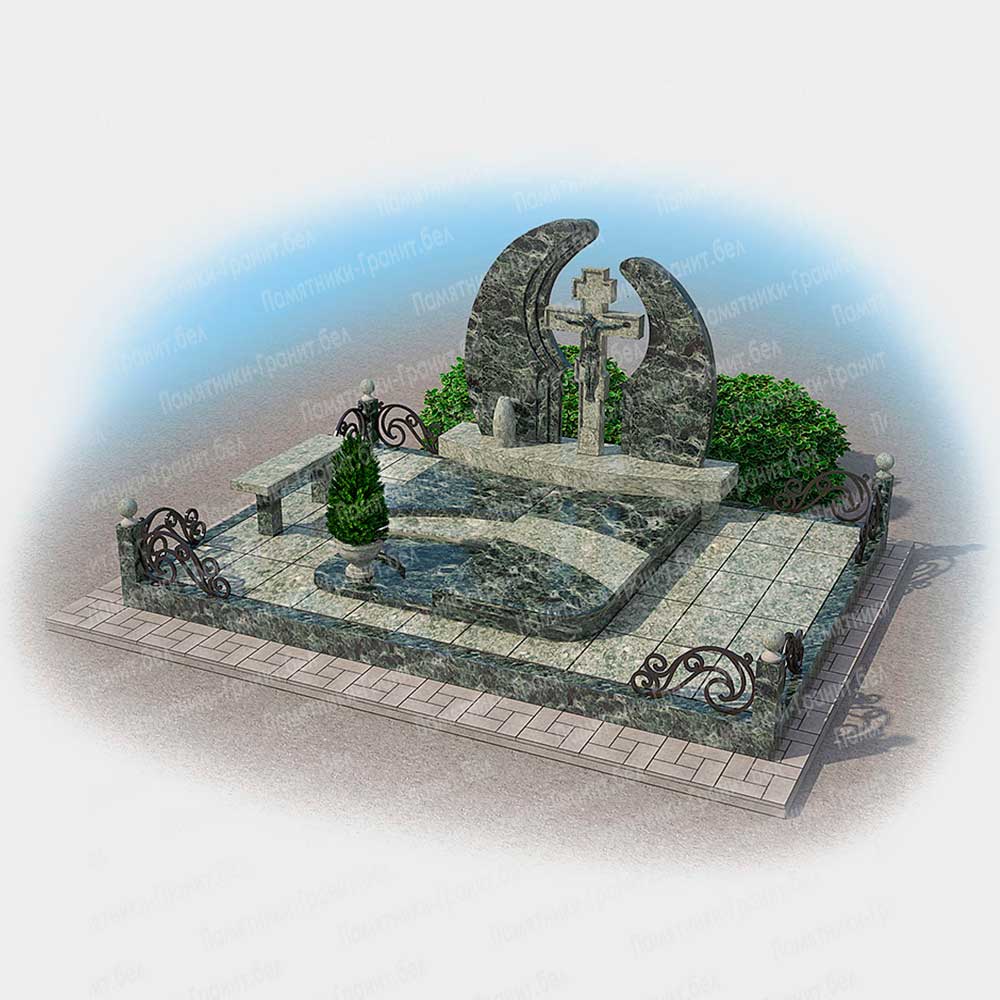 Гранитный памятник в Новополоцк фотография