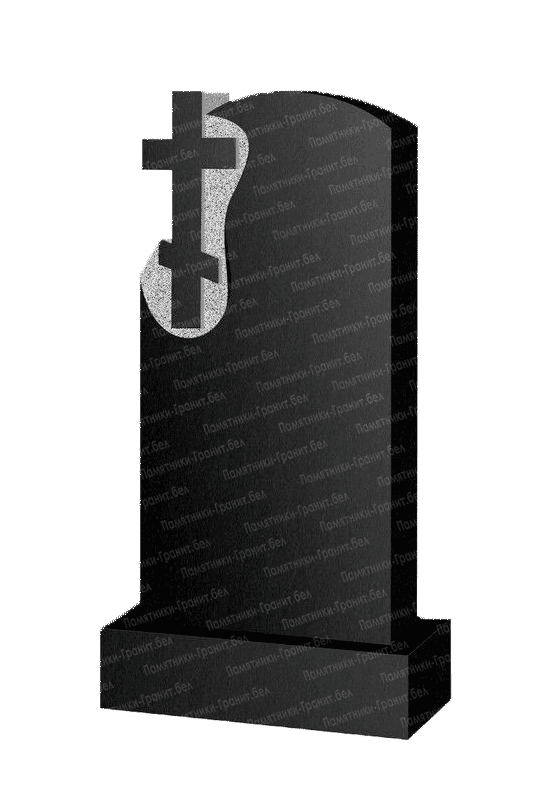 Памятник с крестом в Новополоцк на могилу фото